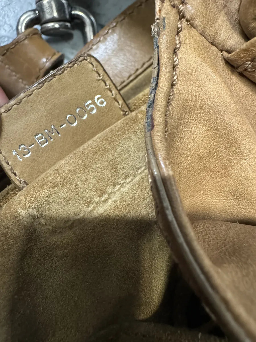 2000s Dior Camel Leather Hobo Cabas Handle Bag (OS) UcpRQbW 7