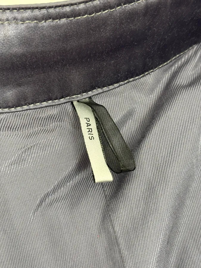 SS2006 Dior Grey Satin Avant-Garde Cargo Jacket by Hedi Slimane FVMIHpM 9