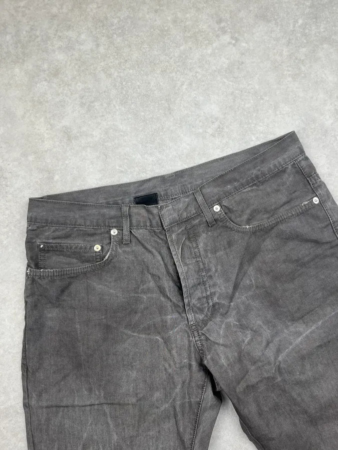2010s Dior Grey Washed Slim Denim Jeans by Kris Van assche IrVsXWF 5