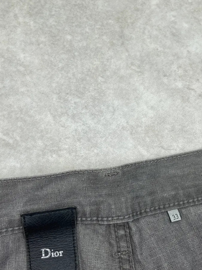 2010s Dior Grey Washed Slim Denim Jeans by Kris Van assche IrVsXWF 9