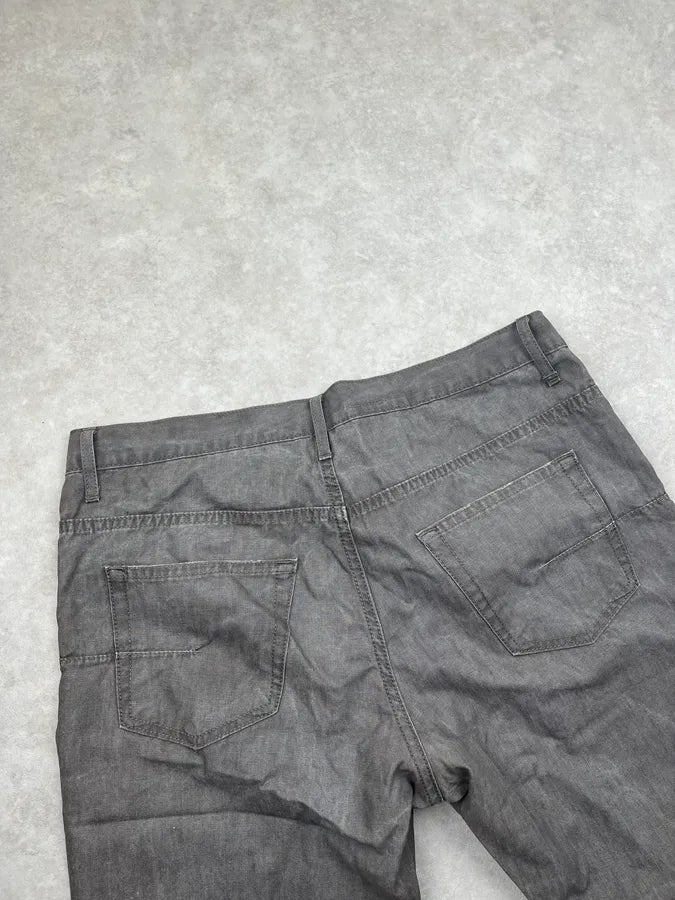 2010s Dior Grey Washed Slim Denim Jeans by Kris Van assche IrVsXWF 7