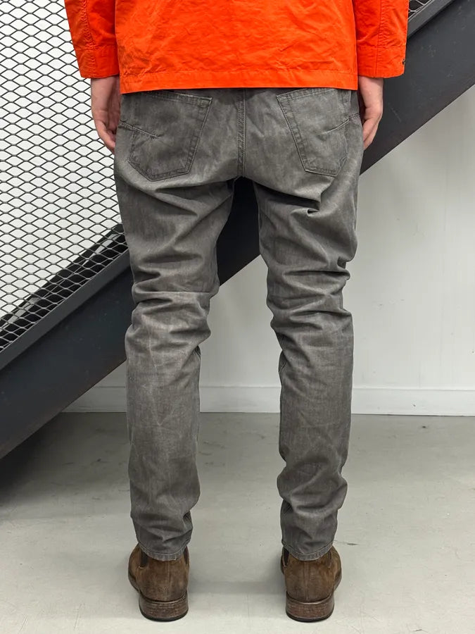 2010s Dior Grey Washed Slim Denim Jeans by Kris Van assche IrVsXWF 3
