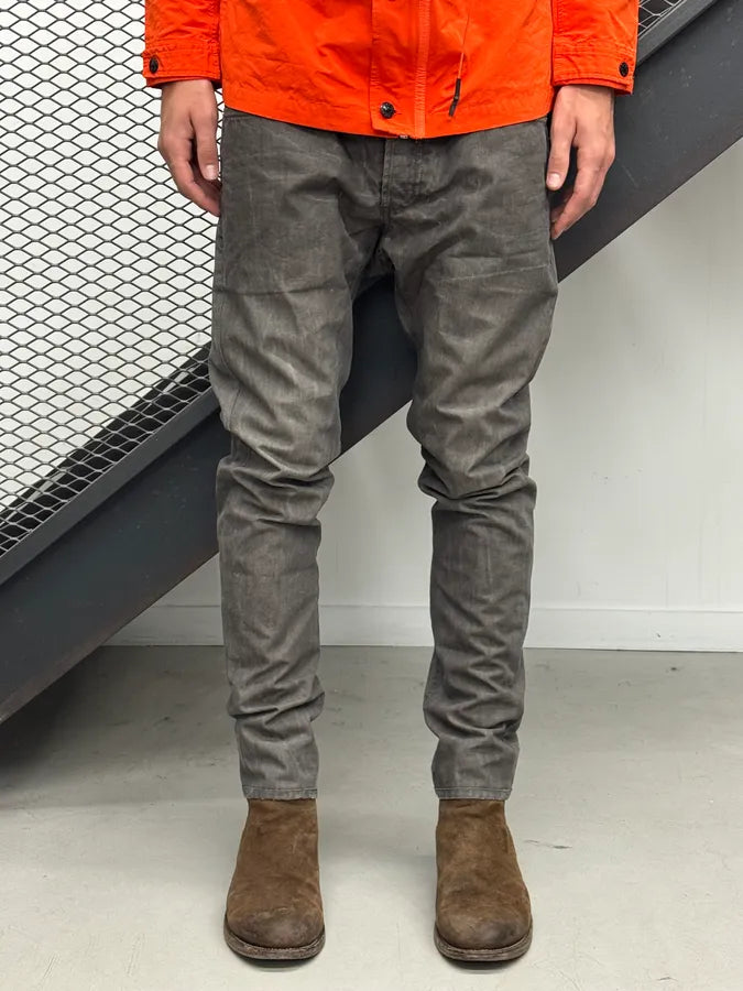 2010s Dior Grey Washed Slim Denim Jeans by Kris Van assche IrVsXWF 1