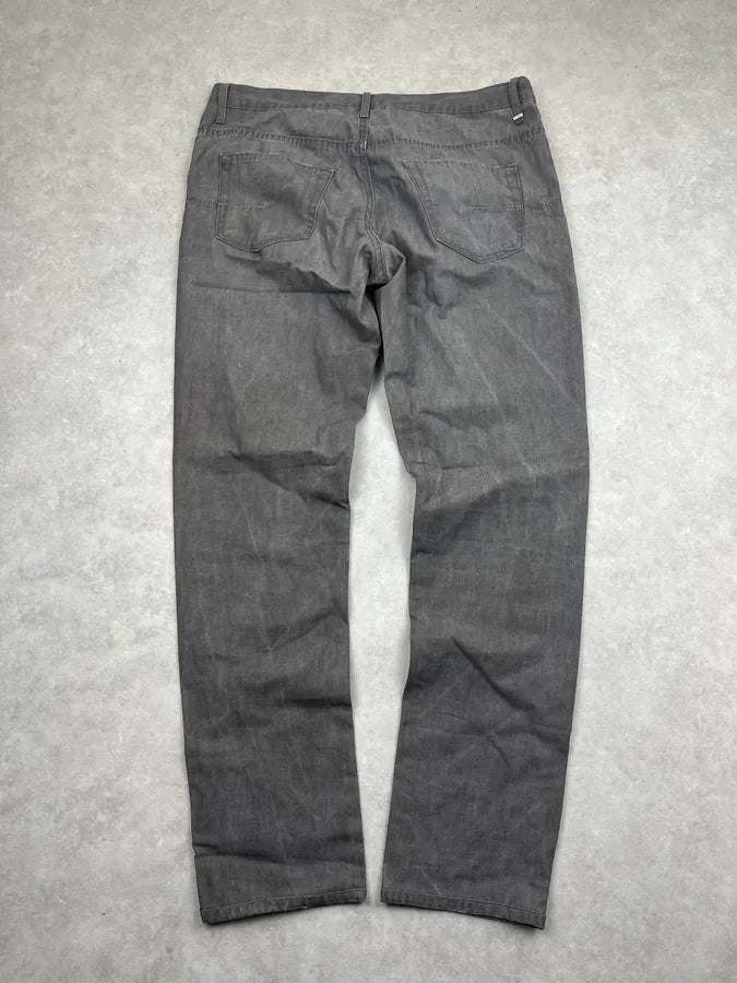 2010s Dior Grey Washed Slim Denim Jeans by Kris Van assche IrVsXWF 6