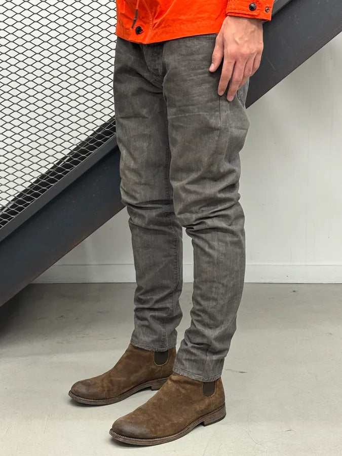 2010s Dior Grey Washed Slim Denim Jeans by Kris Van assche IrVsXWF 2