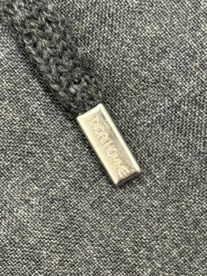 SS2010 Dior Grey Wool Hooded Vest by Kris Van Assche ooMZzfC 7