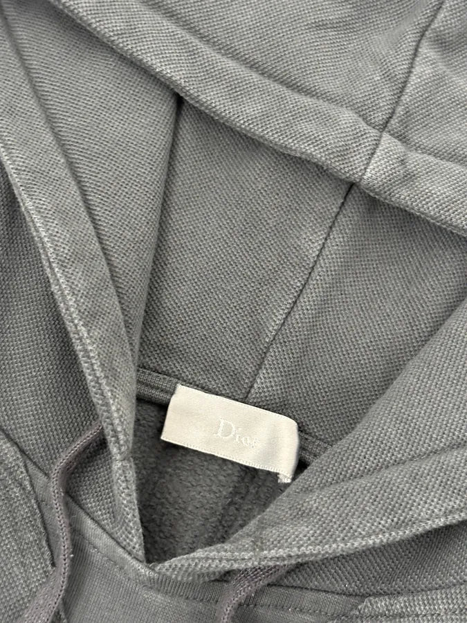 2000s Dior Homme Grey Logo Hoodie ijLdQee 7