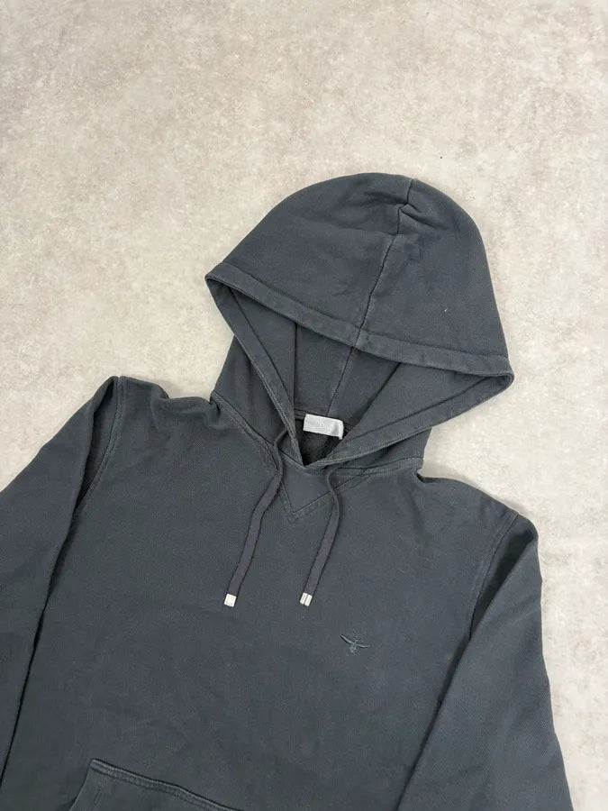 2000s Dior Homme Grey Logo Hoodie ijLdQee 4