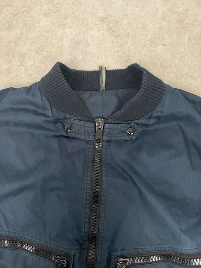 2000S Dior Navy Light Jacket kbCZyhk 5