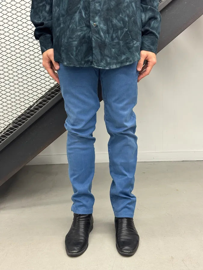 2010s Dior Royal Blue Painter Straight Denim Jeans by Kris Van Assche zLlMbtG 1