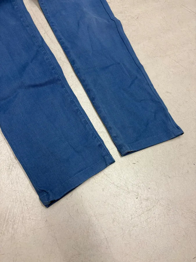 2010s Dior Royal Blue Painter Straight Denim Jeans by Kris Van Assche zLlMbtG 7