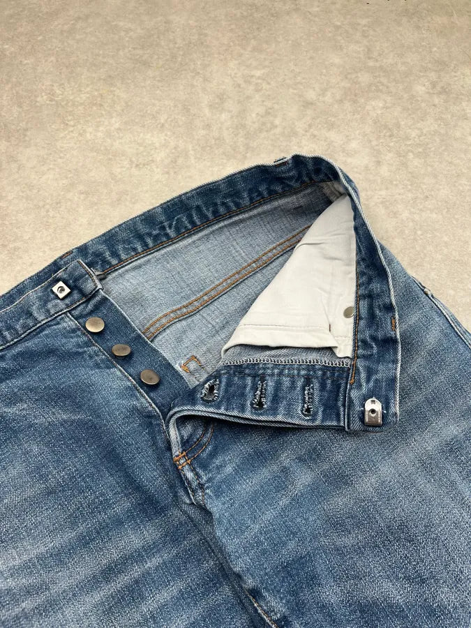 2000s Dior Slim Faded Blue Denim Jeans By Hedi Slimane GNvzdCH 11