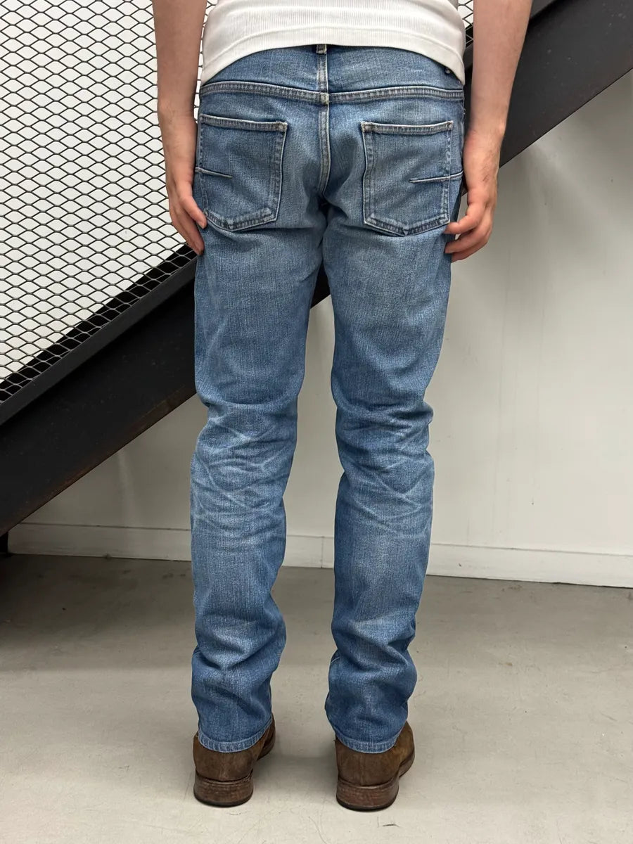 2000s Dior Slim Faded Blue Denim Jeans By Hedi Slimane GNvzdCH 3