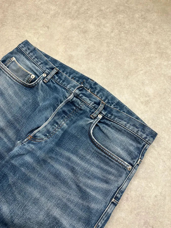 2000s Dior Slim Faded Blue Denim Jeans By Hedi Slimane GNvzdCH 5