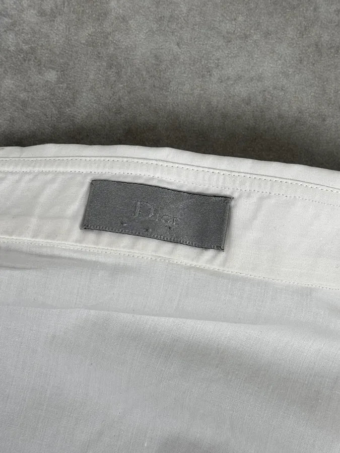 2000s Dior White Premium Shirt vdIwnwf 10