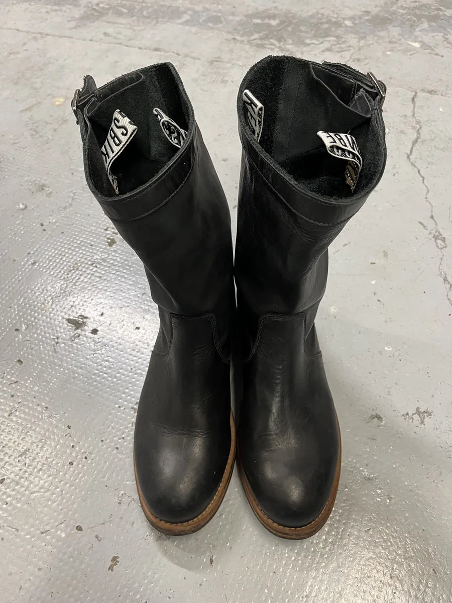 2000s Dirk Bikkembergs Black Ankle Leather Boots diNNxlO 1