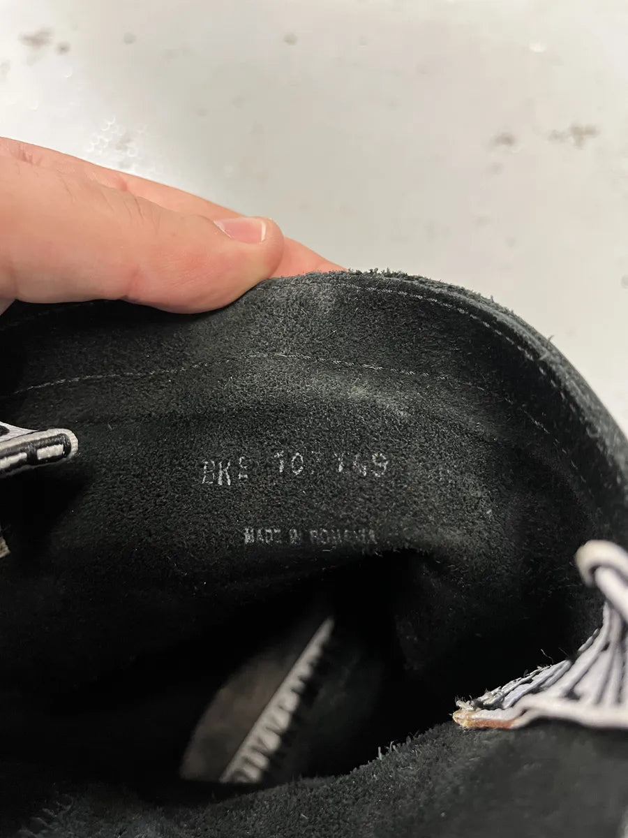 2000s Dirk Bikkembergs Black Ankle Leather Boots diNNxlO 5