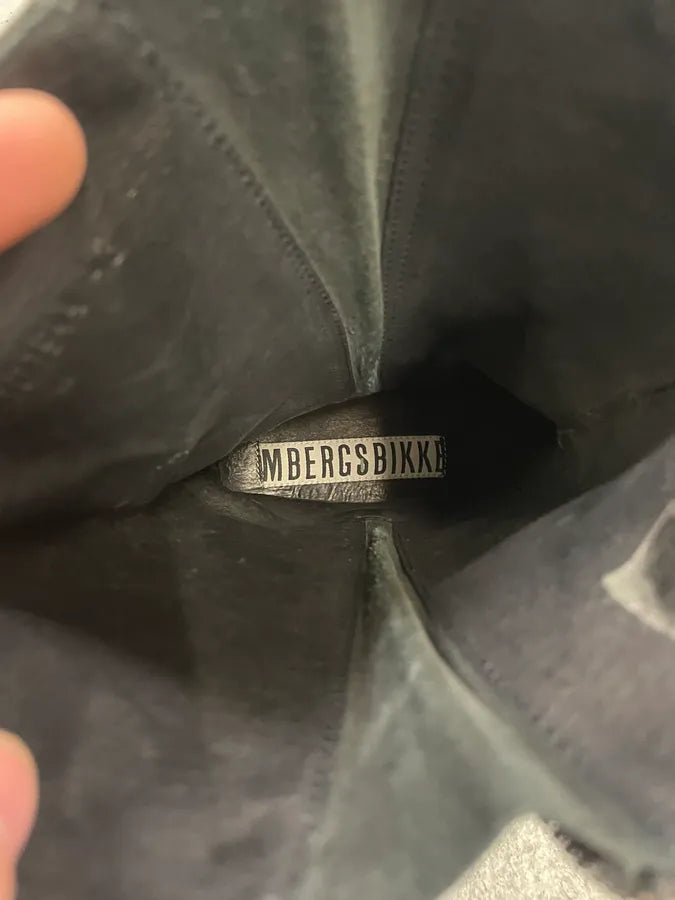 2000s Dirk Bikkembergs Black Ankle Leather Optimum Boots (43eu/us9.5) KuIeAIq 11