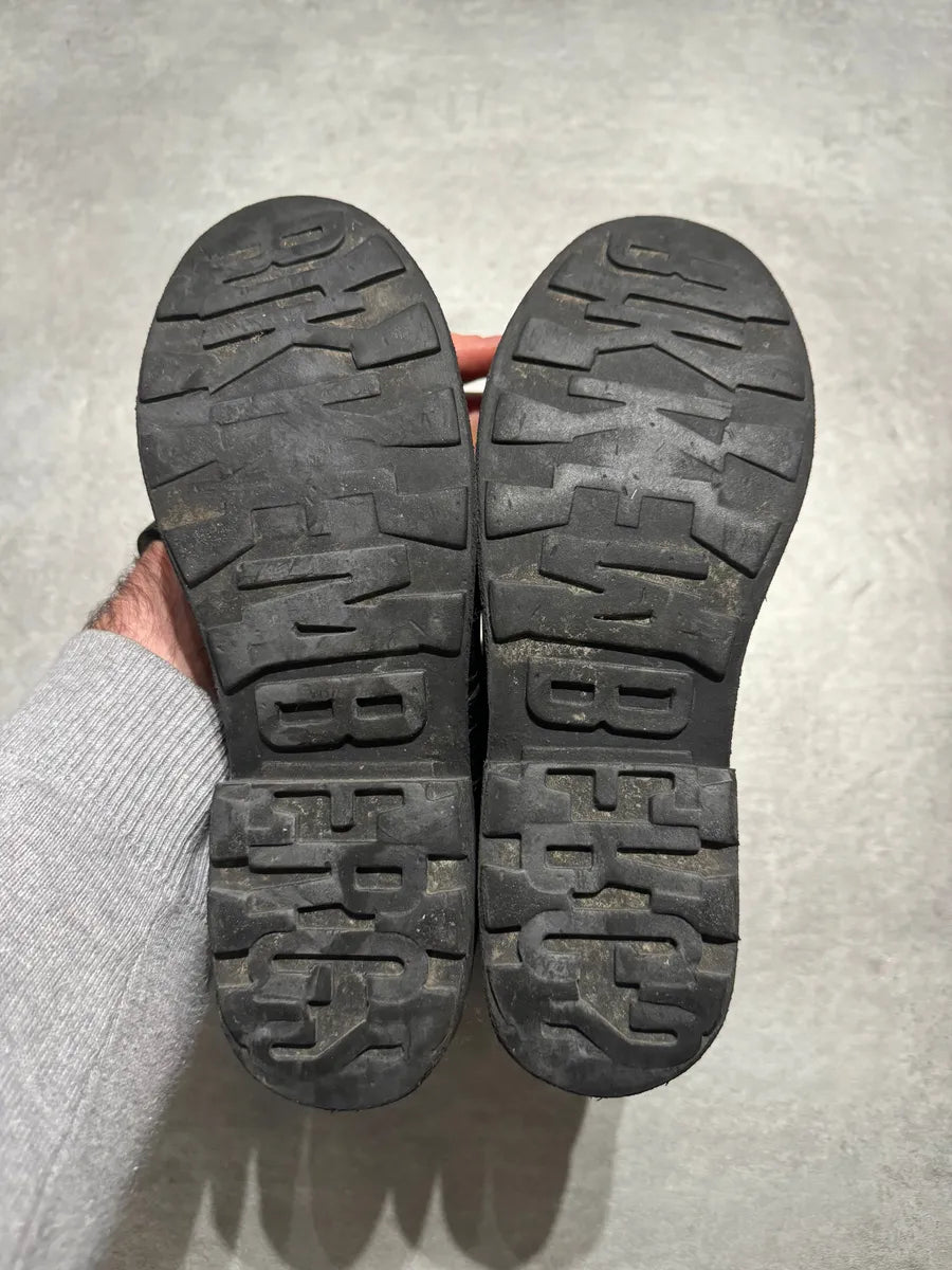 2000s Dirk Bikkembergs Black High Leather Boots (40eu/us7) 5