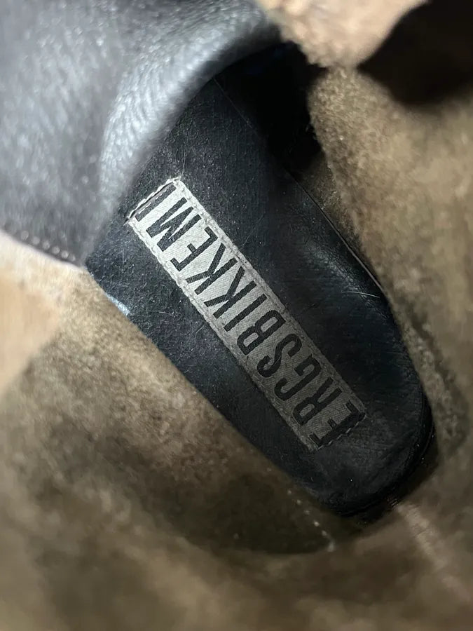 2000s Dirk Bikkembergs Brown Suede Leather Boots KgoRsvN 9