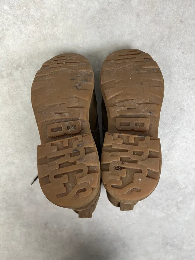 2000s Dirk Bikkembergs Brown Suede Leather Boots KgoRsvN 6