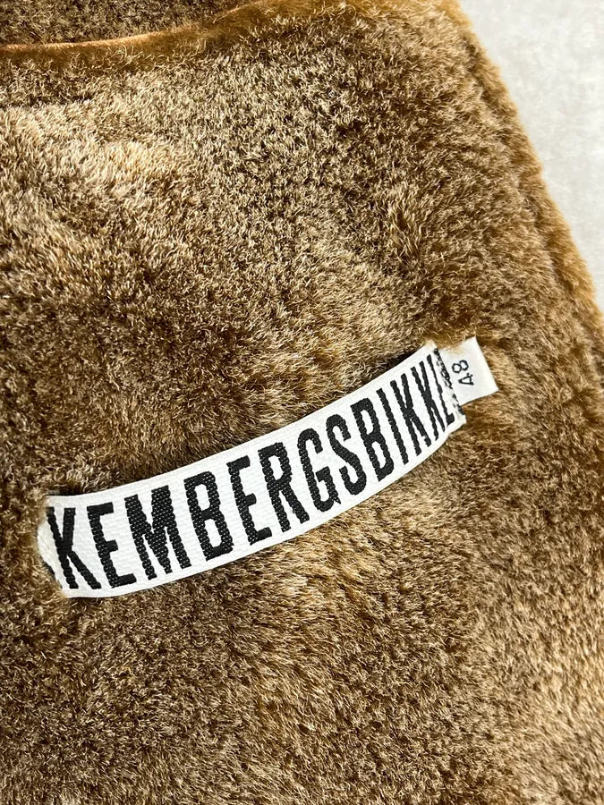 2000s Dirk Bikkembergs Camel Leather Shearling Jacket xUYtmrZ 8