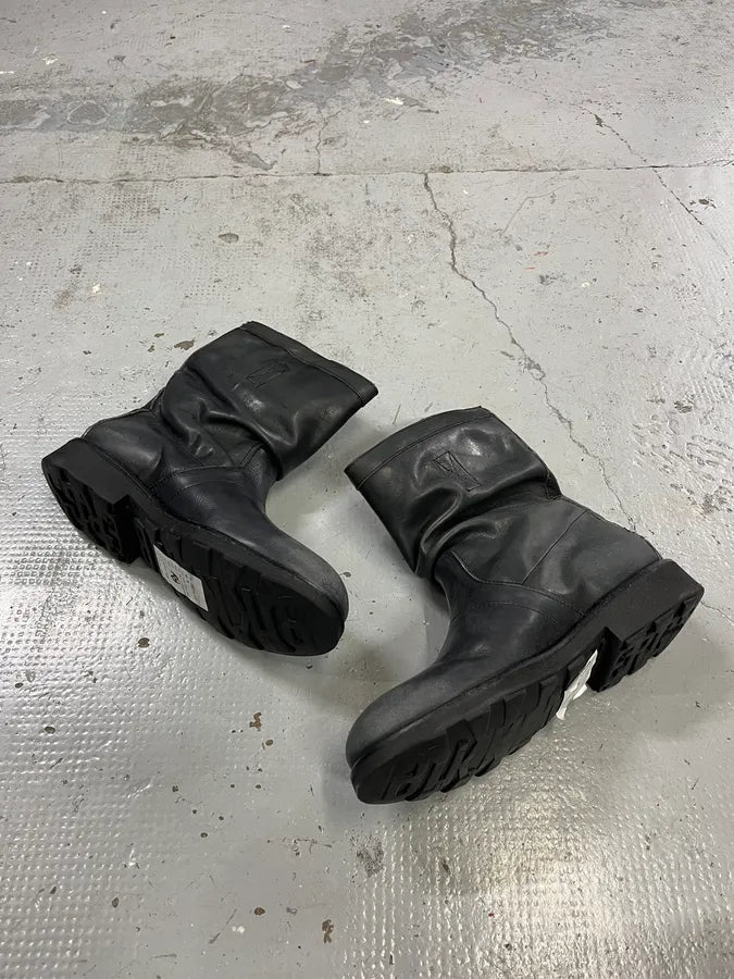 2000s Dirk Bikkembergs Grey Ankle Boots wXZJLsN 3