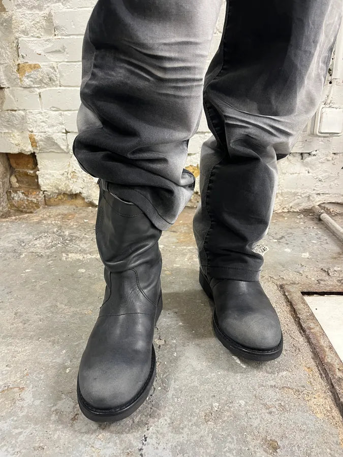 2000s Dirk Bikkembergs Grey Ankle Boots wXZJLsN 6