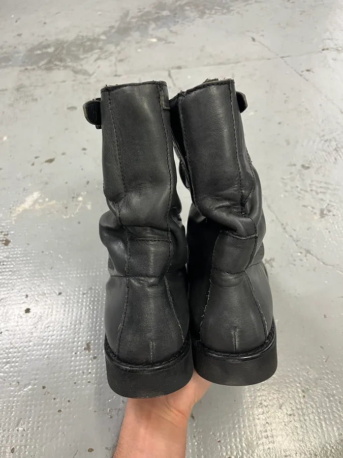 2000s Dirk Bikkembergs Grey Ankle Boots wXZJLsN 7