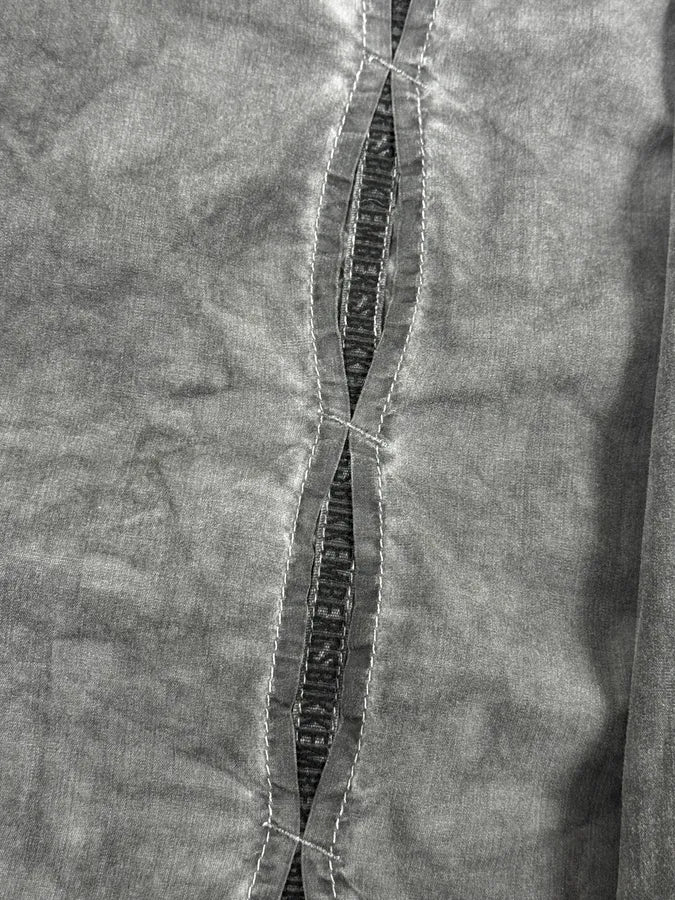 AW2010 Dirk Bikkembergs Grey Washed Pleats Shirt ywoJrRL 9