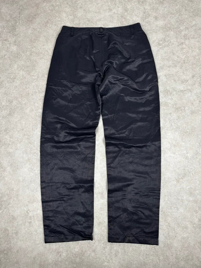 2000s Dirk Bikkembergs Navy Laced Contemporary Pants LKqYSCn 1