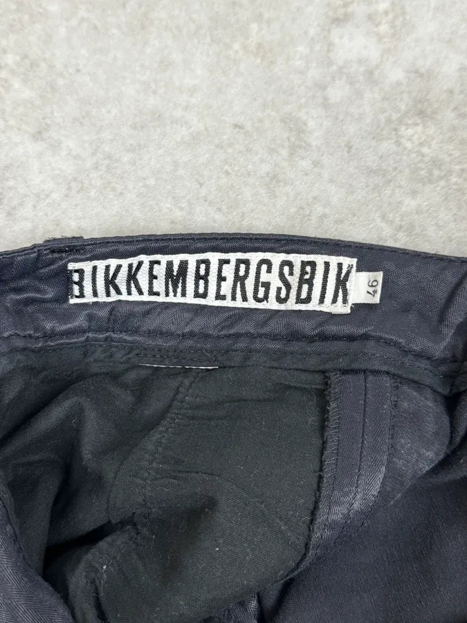 2000s Dirk Bikkembergs Navy Laced Contemporary Pants LKqYSCn 8