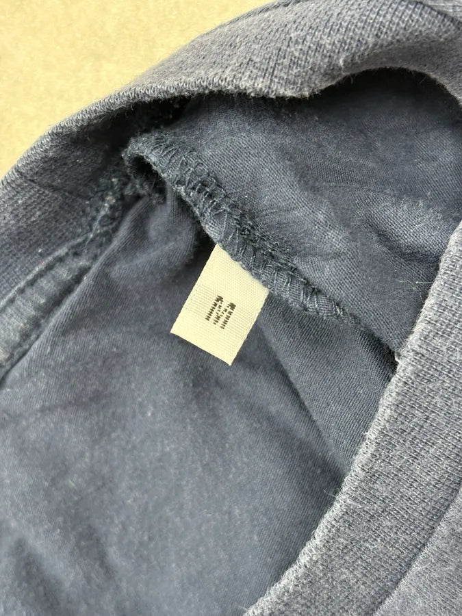 2000s Dirk Bikkembergs Navy Rope Trompe L’Oeil T-Shirt gYfUuFM 8