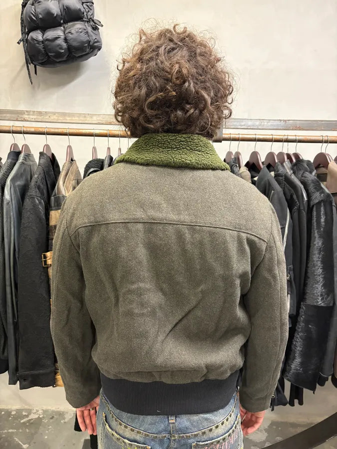 2000s Dirk Bikkembergs Olive Military Jacket uqtLpHs 2