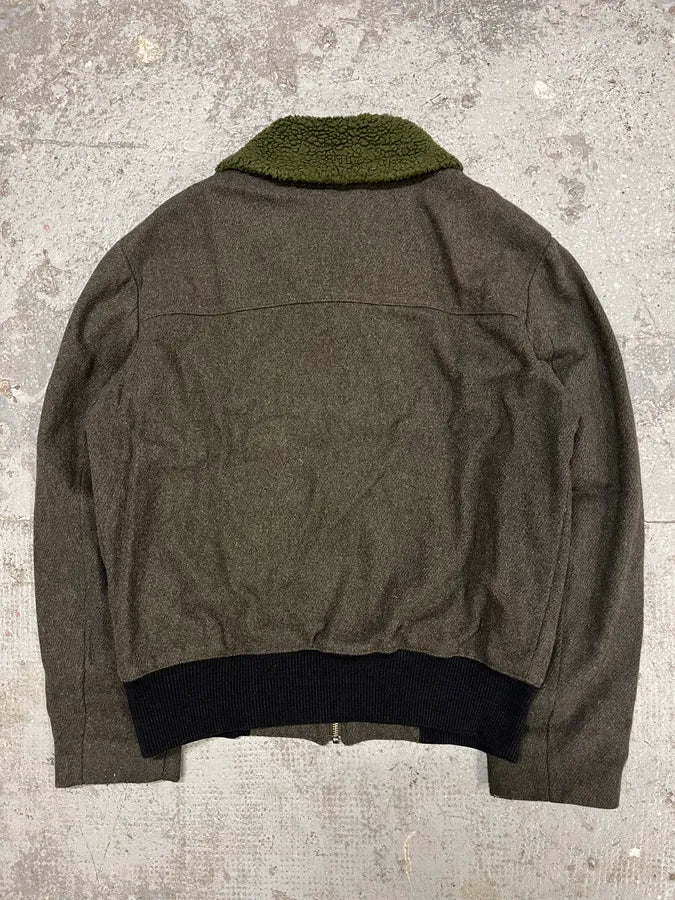 2000s Dirk Bikkembergs Olive Military Jacket (S/M) uqtLpHs 6