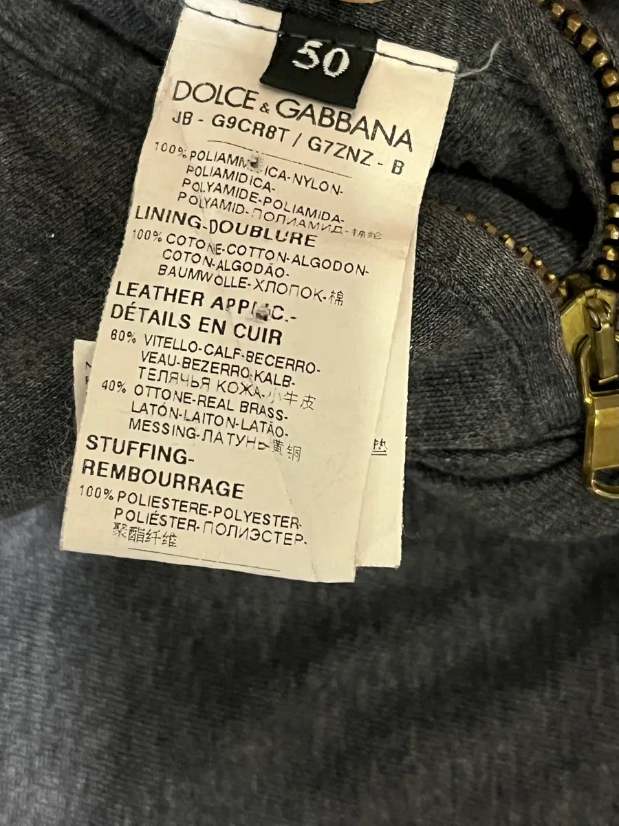 2000s Dolce & Gabana Quilted Red Bomber Jacket GEJDXit 11