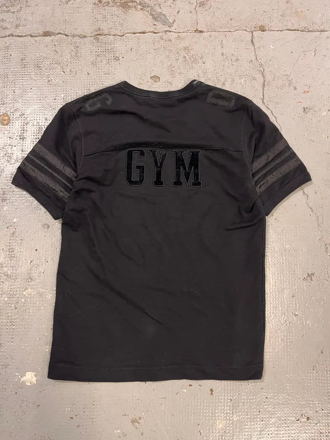 2000s Dolce & Gabbana 23 Black V-Neck T-Shirt URFENpX 5