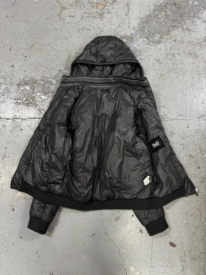 2000s Dolce & Gabbana 3-Zip Puffer Jacket IbEUrbB 6