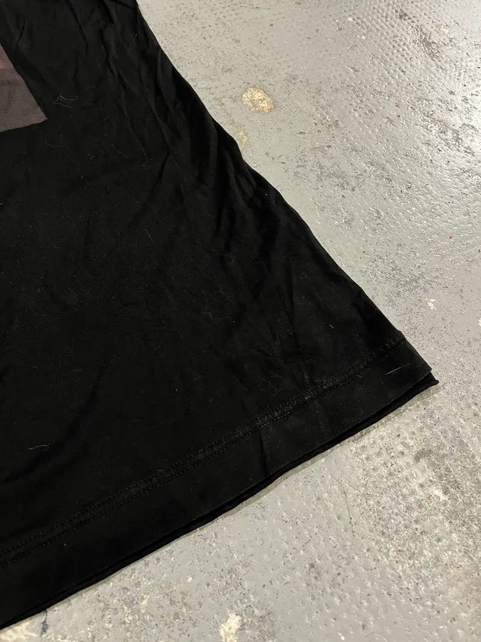 2000s Dolce & Gabbana Al Pacino Graphic Print Black Cotton T-Shirt  alEzSnv 7