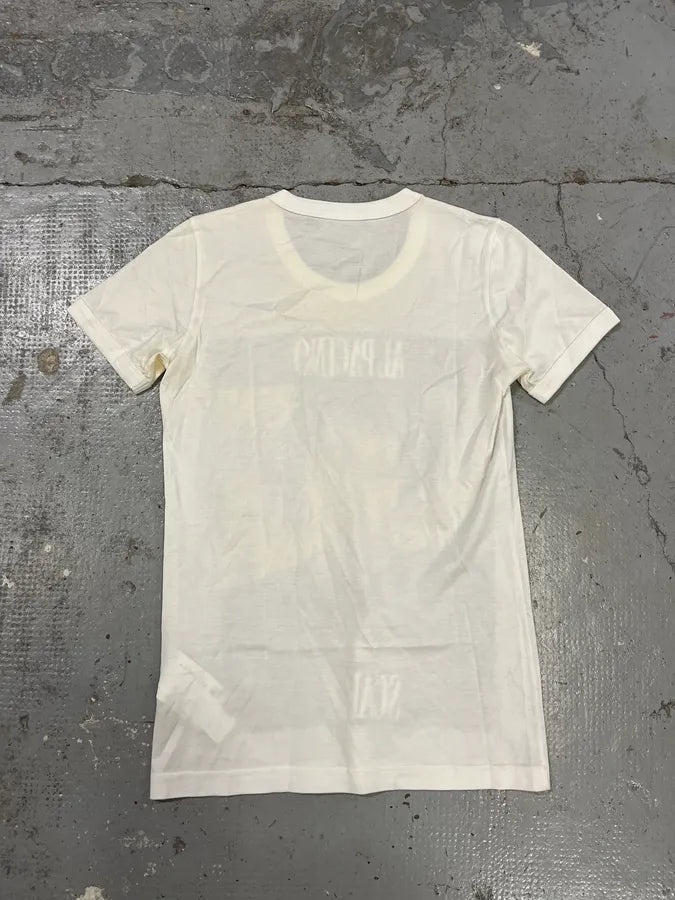 2000s Dolce & Gabbana Al Pacino White T-Shirt EfhNLQX 4