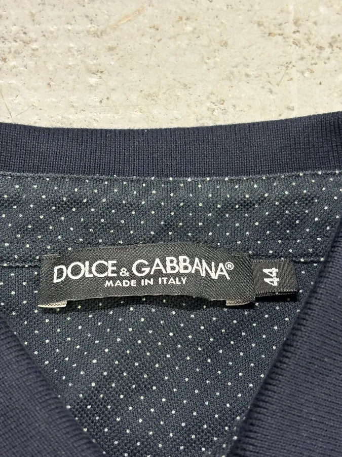 2000s Dolce & Gabbana Angel Navy Polo gQdGSnM 4