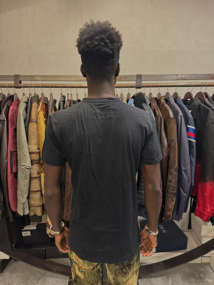 2000s Dolce & Gabbana Army 74 Black T-Shirt nDGIHtN 2