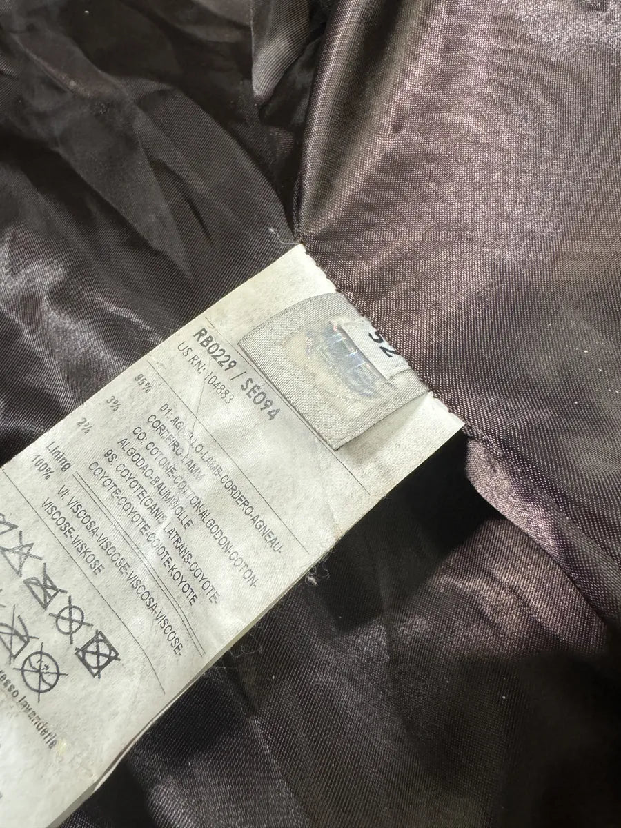 2000s Dolce & Gabbana Army Multi-Pockets Brown Fur Hooded Leather Jacket (L) zUQSeYU 10