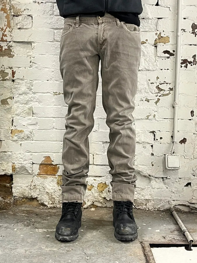 2000s Dolce & Gabbana Audacious Grey Slim Denim Jeans pnGbSss 0