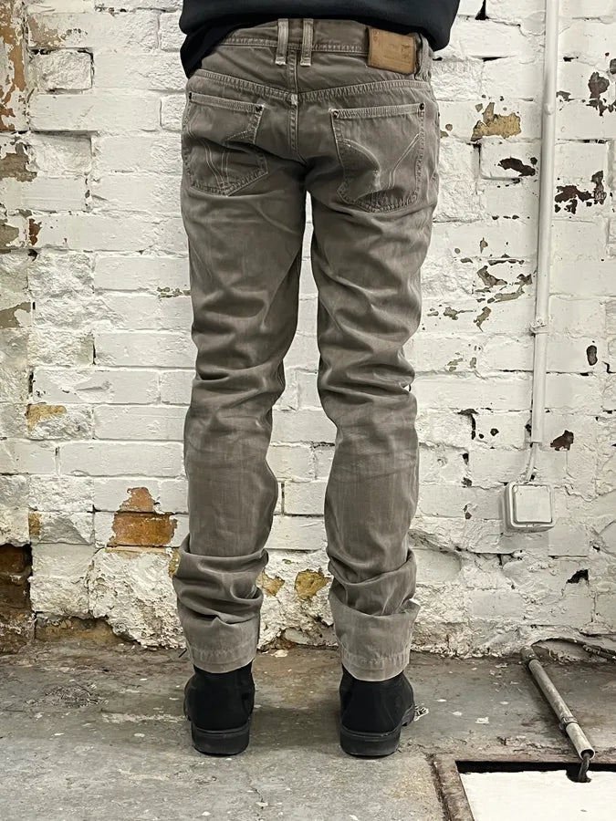 2000s Dolce & Gabbana Audacious Grey Slim Denim Jeans pnGbSss 2