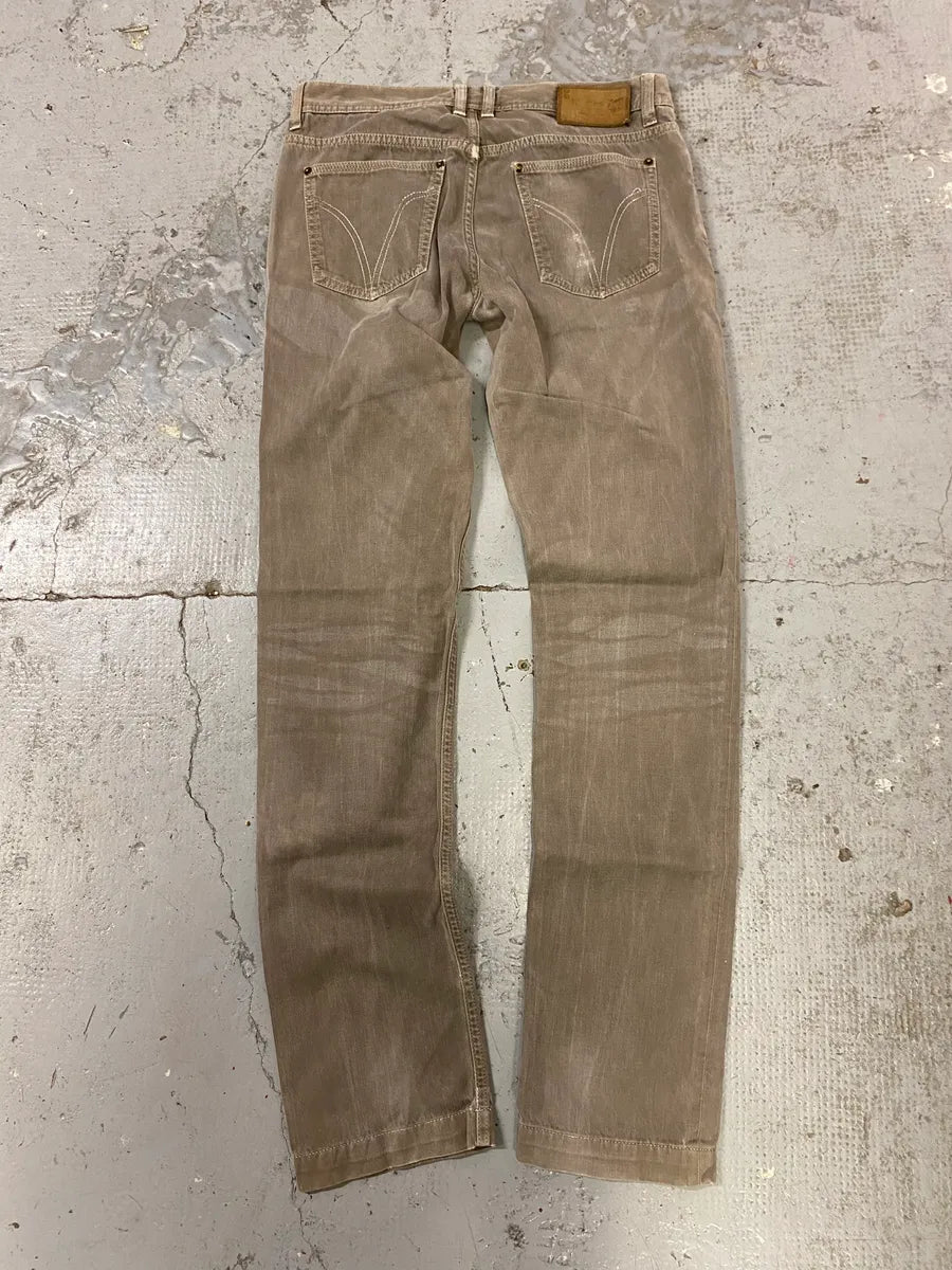 2000s Dolce & Gabbana Audacious Grey Slim Denim Jeans pnGbSss 6