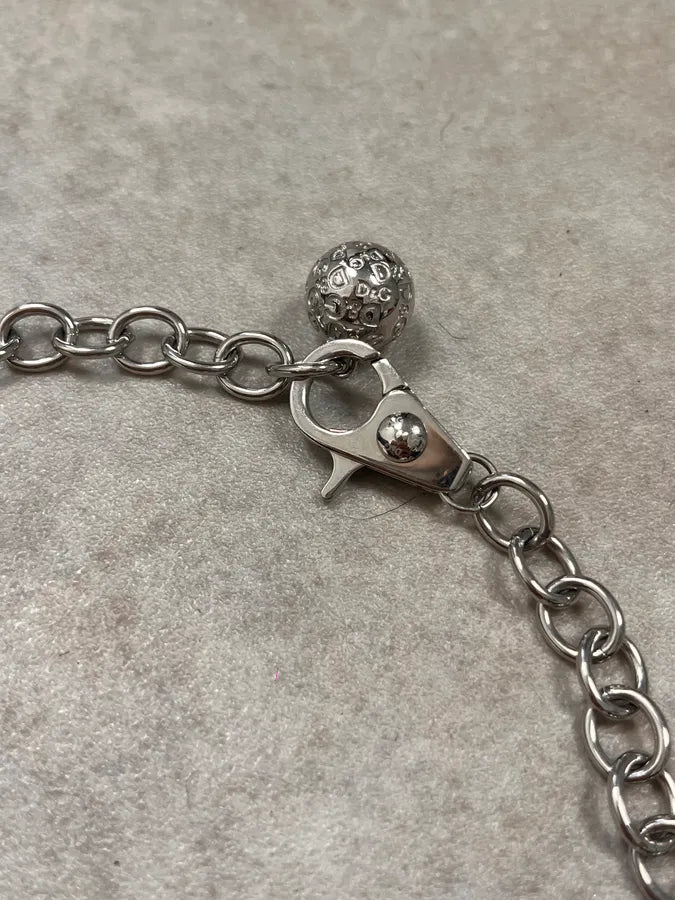 2000s Dolce & Gabbana Avant-Garde Circle Necklace kgwMMie 4