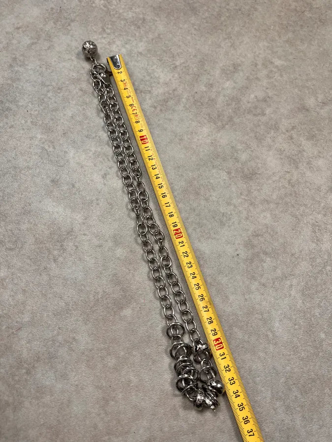 2000s Dolce & Gabbana Avant-Garde Circle Necklace kgwMMie 5