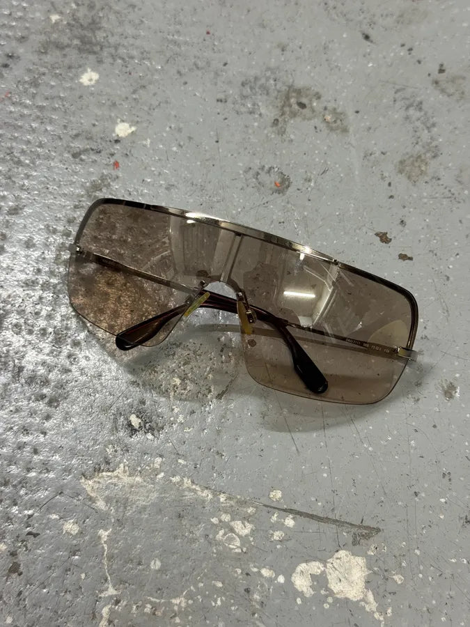 2000s Dolce & Gabbana Aviator Metal Sunglasses rdLuipk 1