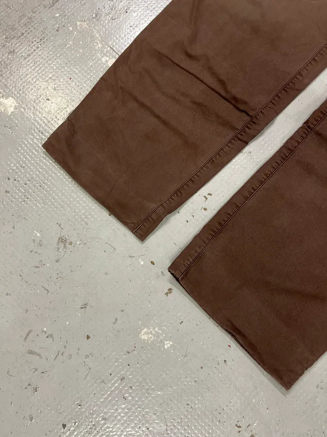 2000s Dolce & Gabbana Baggy Brown Cargo Pants qcppRuB 5